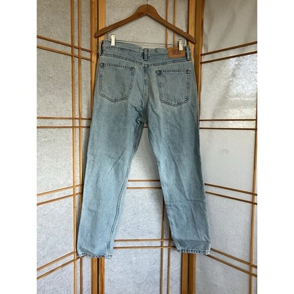 BDG Urban Outfitters Men's 32x32 Dad Slim Taper Fit Jeans Light Wash Blue Cotton - Picture 7 of 11